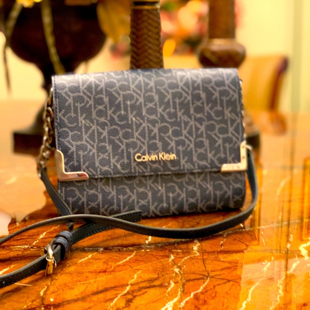 Blue Calvin Klein Crossbody bag